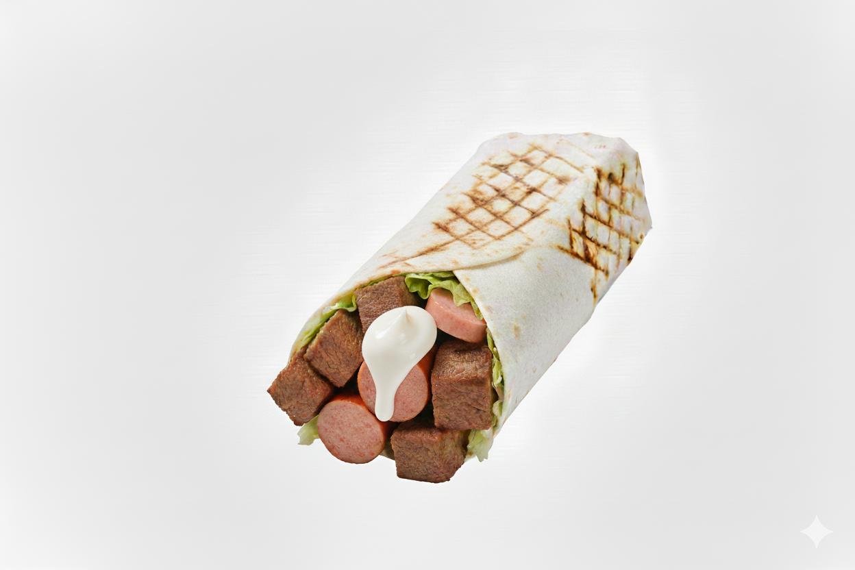 shawarma saucisses et viandes (petit format) shawarma saucisses et viandes (petit format)